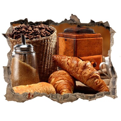 Wandsticker 3D doorkijk Caféfeest