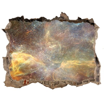Zelfklevende 3D wandsticker illusie Ruimte Gat in de Muur
