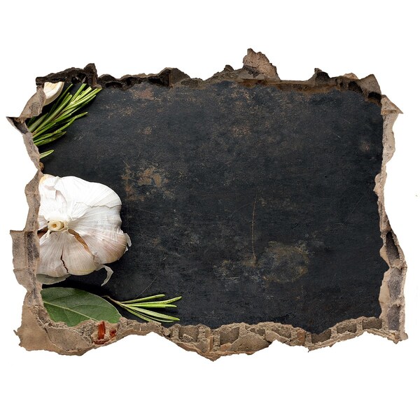 Wandsticker 3D doorkijk Keukengeuren