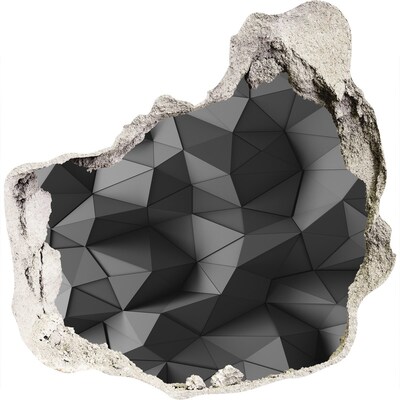 3D muursticker effect gat in de muur Modern Hole in Wall