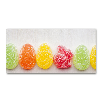 Foto plexiglas Kleurrijke jellybeans