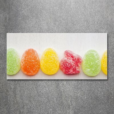 Foto plexiglas Kleurrijke jellybeans