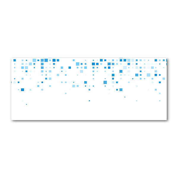 Plexiglas schilderij Blauwe vierkanten