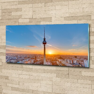 Schilderij op acrylglas TV-toren