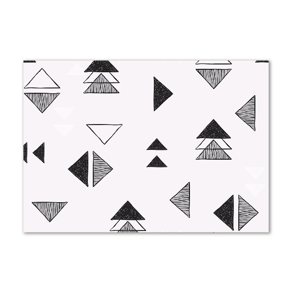 Plexiglas foto Achtergrond met driehoeken