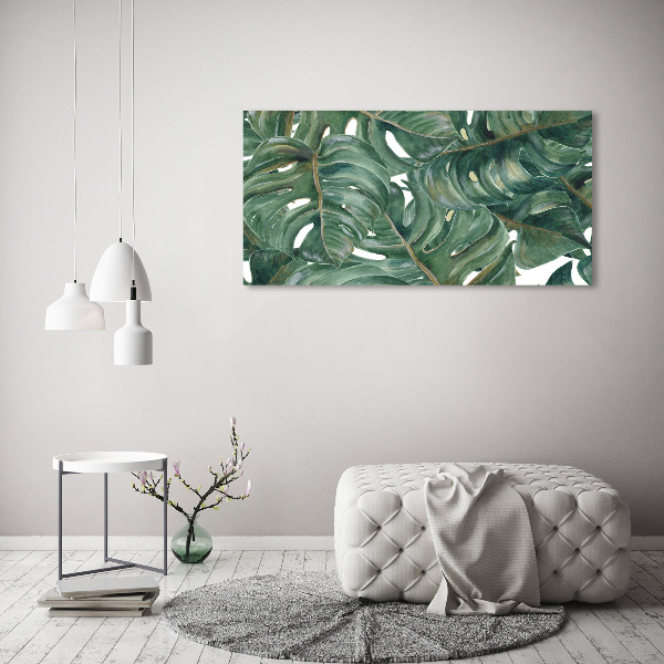 Schilderij op acrylglas Monstera