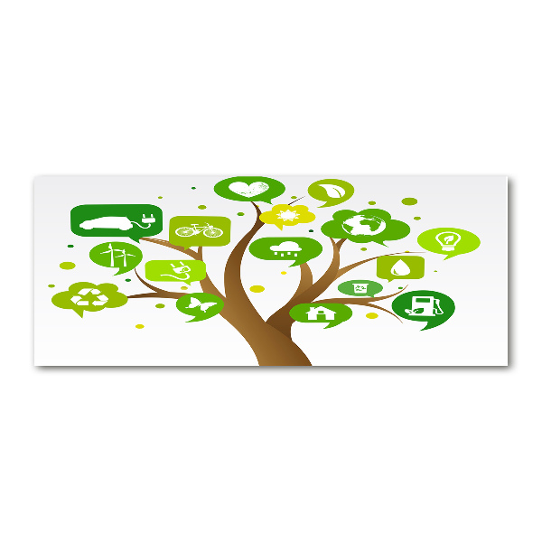 Foto in plexiglas Ecologische boom