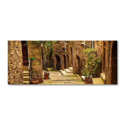 Schilderij op acrylglas Italiaanse straten