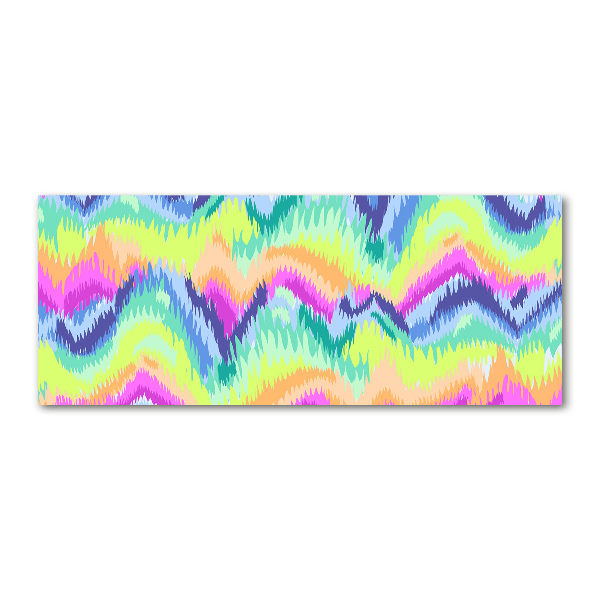 Plexiglas schilderij Regenboogachtergrond