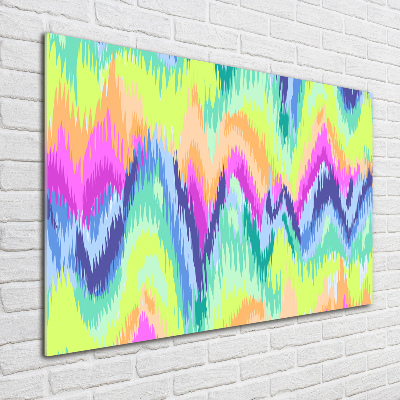 Plexiglas schilderij Regenboogachtergrond