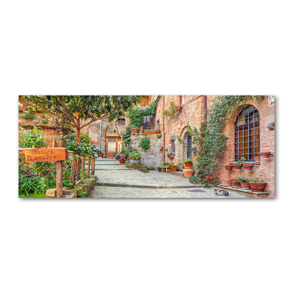 Plexiglas foto Italiaanse straten