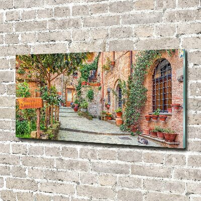 Plexiglas foto Italiaanse straten