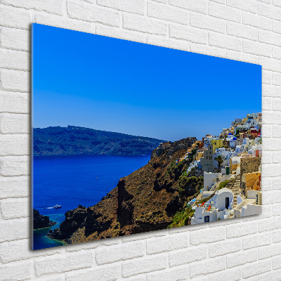 Foto plexiglas Santorini, Griekenland