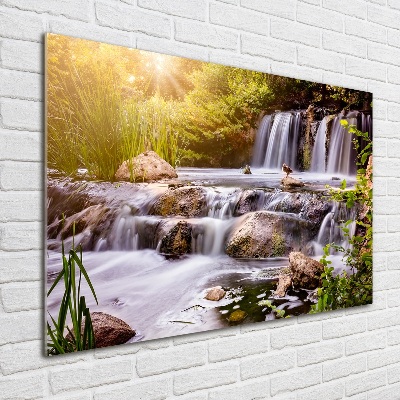 Plexiglas schilderij Waterval