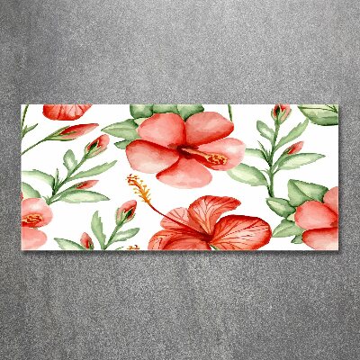 Foto plexiglas Tropische bloemen