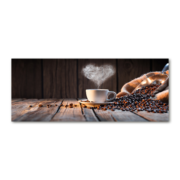 Foto op plexiglas Een kopje koffie