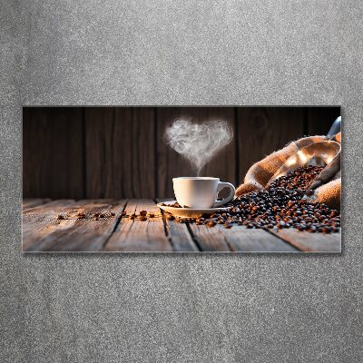 Foto op plexiglas Een kopje koffie