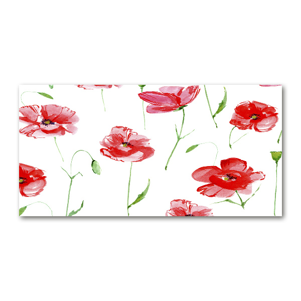 Foto plexiglas Klaprozen