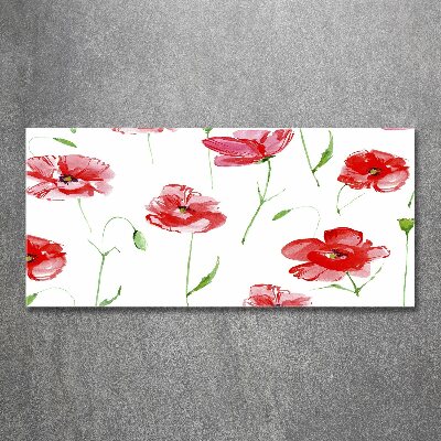 Foto plexiglas Klaprozen