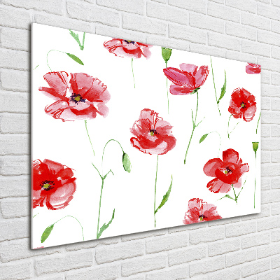 Foto plexiglas Klaprozen