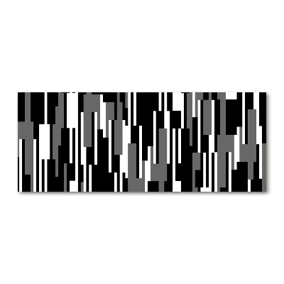 Plexiglas schilderij Zwart-witte lijnen