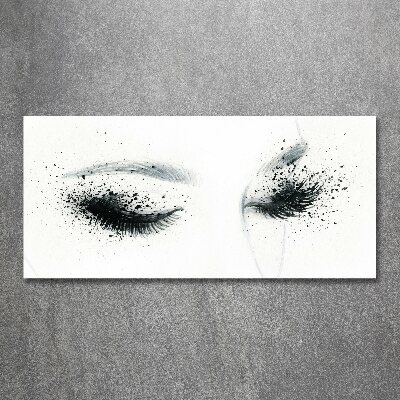 Schilderij op acrylglas Make-up