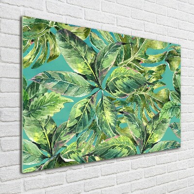 Foto plexiglas Tropische bladeren