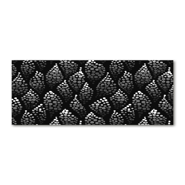 Foto in plexiglas Zwart-witte stippen