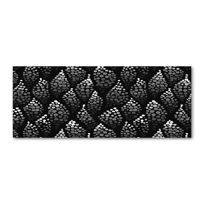 Foto in plexiglas Zwart-witte stippen