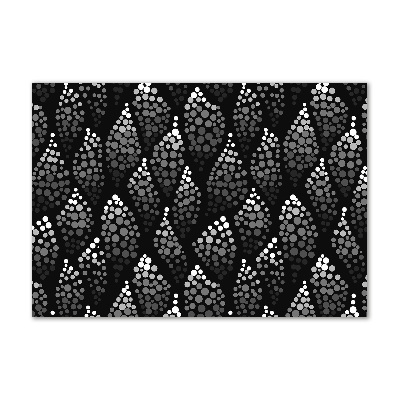 Foto in plexiglas Zwart-witte stippen