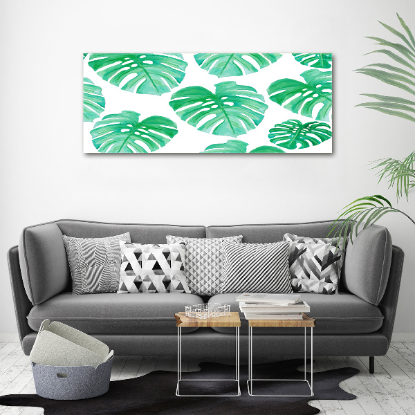 Schilderij op acrylglas Monstera