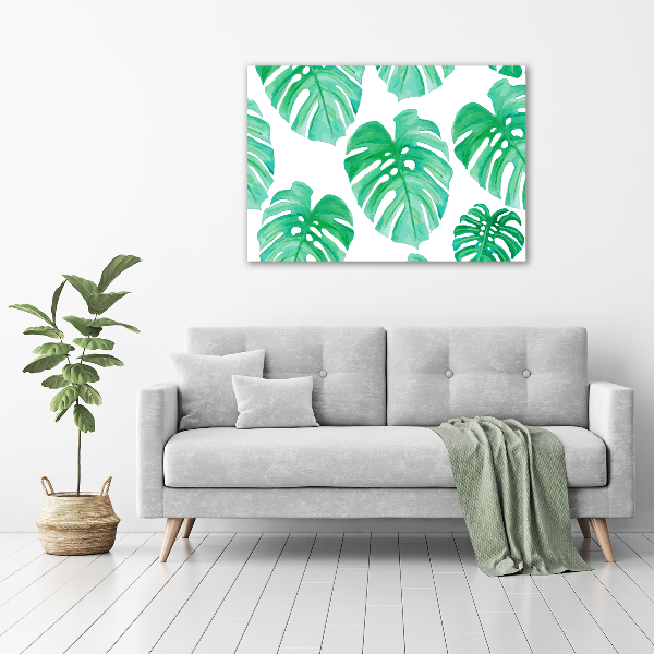 Schilderij op acrylglas Monstera
