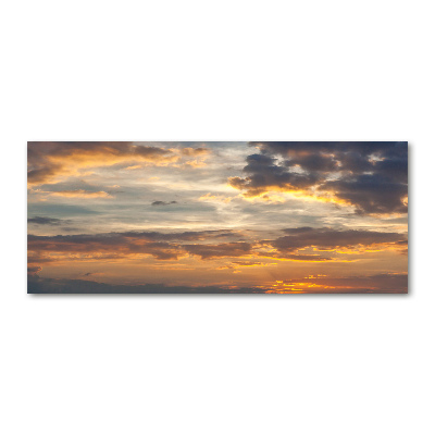 Foto in plexiglas Zonsondergang