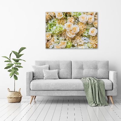 Schilderij op acrylglas Rozen