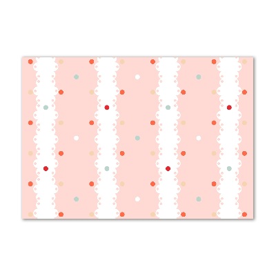 Foto op plexiglas Kleurrijke stippen achtergrond