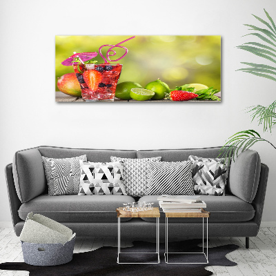 Schilderij op acrylglas Fruitcocktail