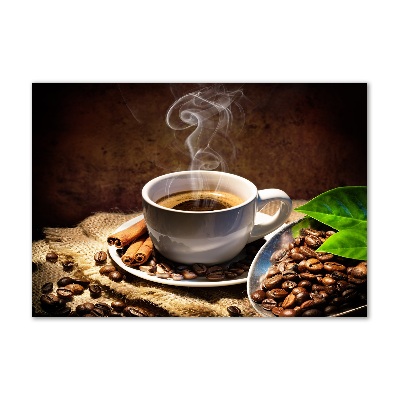 Foto op plexiglas Een kopje koffie