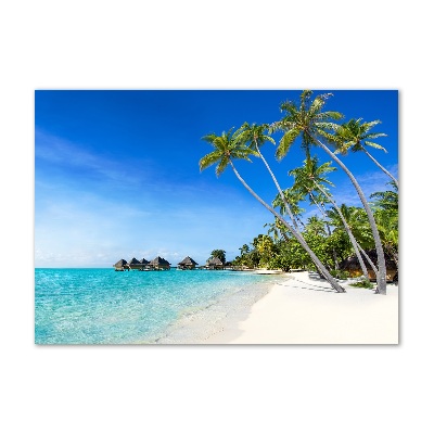Plexiglas schilderij Maldiven