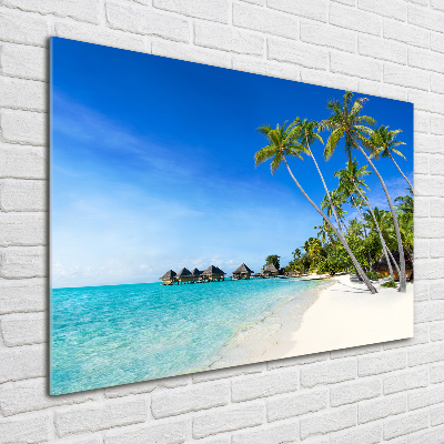 Plexiglas schilderij Maldiven