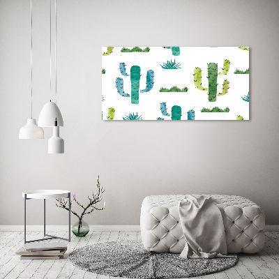 Schilderij op acrylglas Cactussen