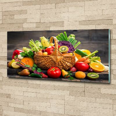 Foto plexiglas Fruit- en groentemand