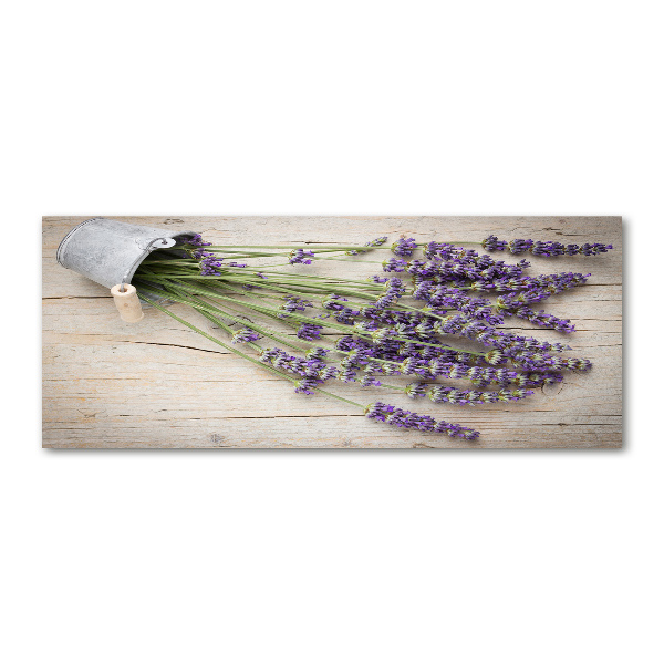 Foto plexiglas Lavendel in een pot