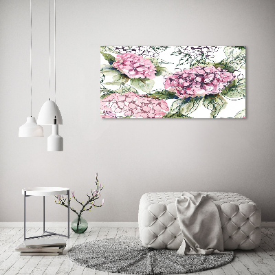 Plexiglas schilderij Hortensia
