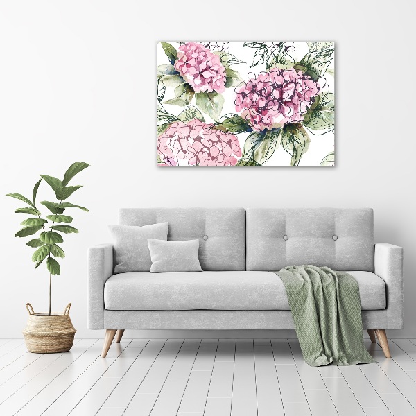 Plexiglas schilderij Hortensia
