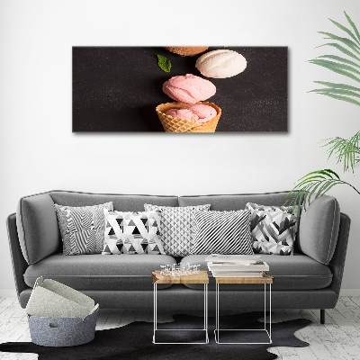 Plexiglas foto IJs in een wafelhoorntje