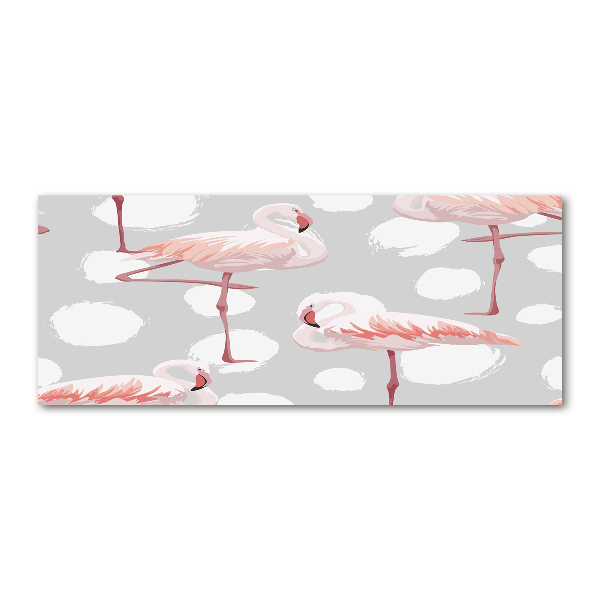 Plexiglas foto Flamingo's