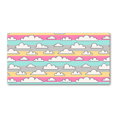 Schilderij op acrylglas Wolken