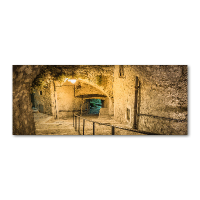 Foto op plexiglas Peille bij nacht Frankrijk