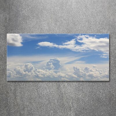 Foto op plexiglas Wolken aan de hemel
