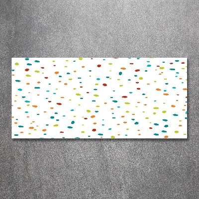 Plexiglas schilderij Kleurrijke stippen